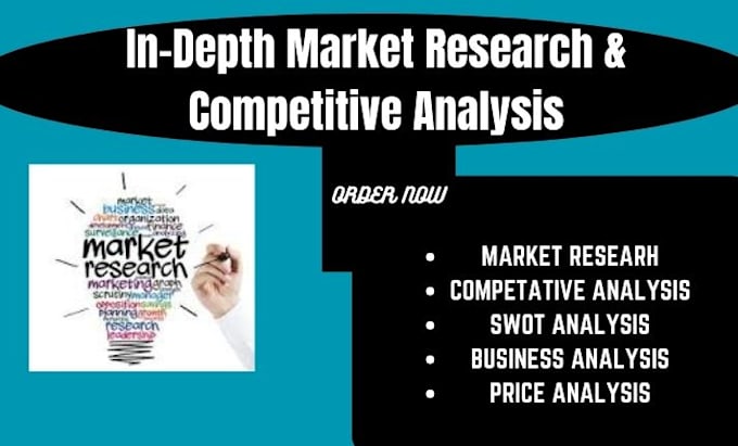 Gig Preview - Do market research market analysis business ressearch swot analysis web research