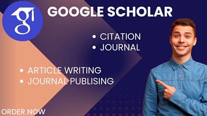 Gig Preview - Write and pudlished article in google scholar index journal