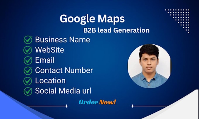 Bestseller - generate b2b leads from google maps for your business