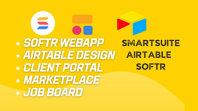 Gig Preview - Setup airtable workflow database automation zapier integromat softr, smartsuite