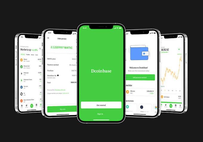 Bestseller - develop crypto wallet app, crypto exchange app, token wallet app, fintech app