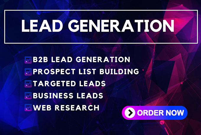 Bestseller - do b2b lead generation, linkedin lead generation, and build prospect email lists