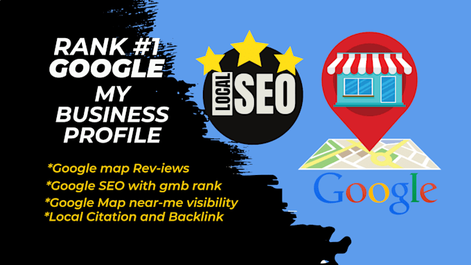 Gig Preview - Do bring your business to the first page of google gmb rank