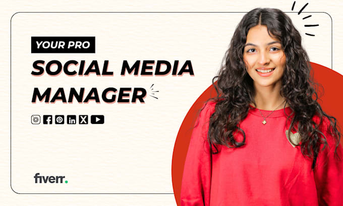 Gig Preview - Be your social media marketing manager and digital content creator