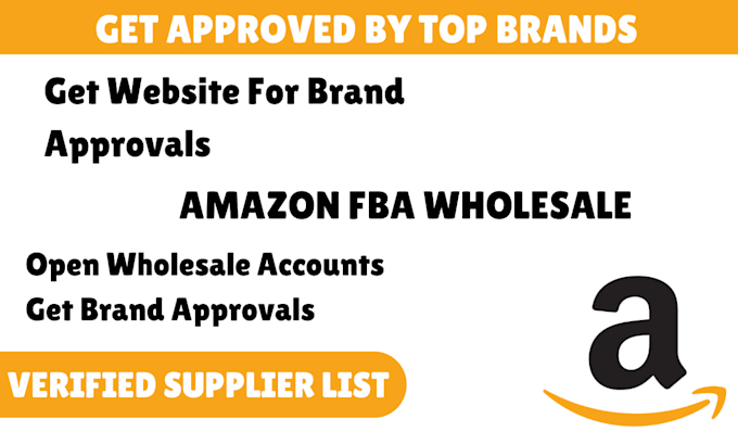 Gig Preview - Build amazon fba whole website for brand approvals amazon fba wholesale