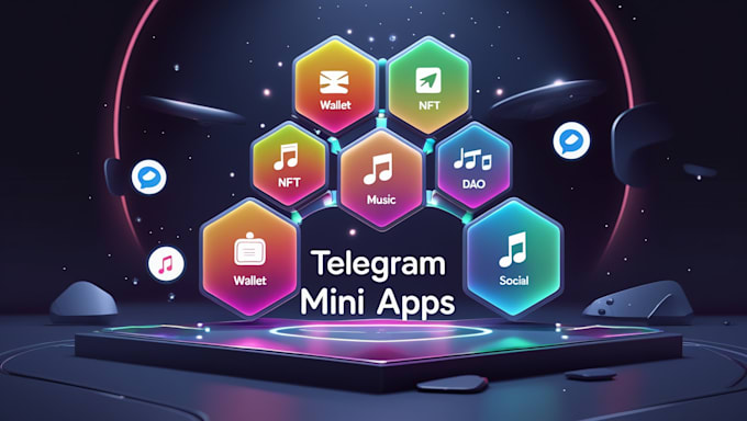 Gig Preview - Make telegram mini app, mini game tap game, bot, hamster combat on ton solana