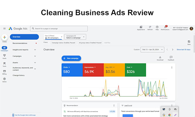 Bestseller - set up and manage a google ppc ads campaign for cleaning business in USA,UK