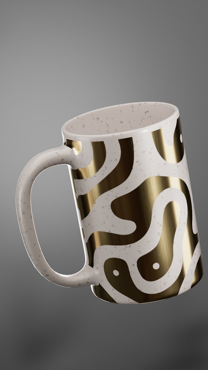 Gig Preview - Design 3d coffee mug, 3d cup animation, 4k render and animation, cgi and vfx ads