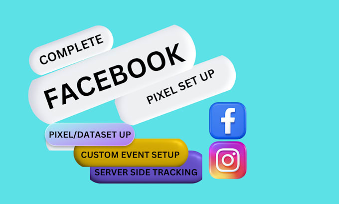 Gig Preview - Install facebook pixel and configure custom events