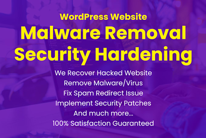 Bestseller - do malware removal, fix, recover hacked wordpress website security, remove virus