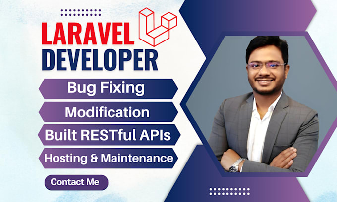 Gig Preview - Do laravel bug fixing, hosting, customization and version update