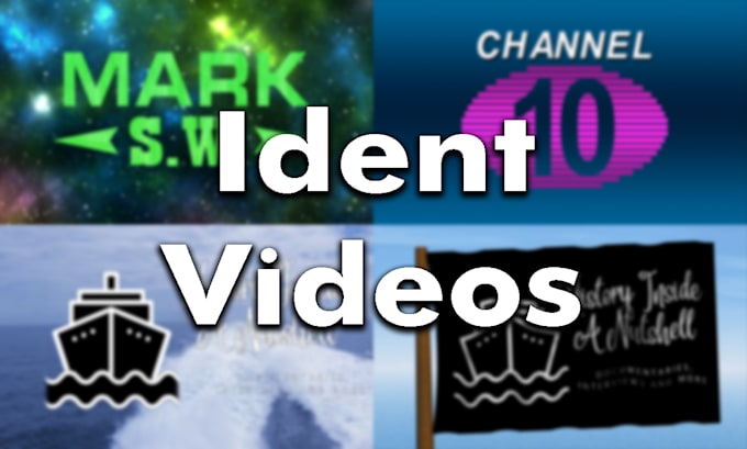 Gig Preview - Make an ident video for your youtube channel or business