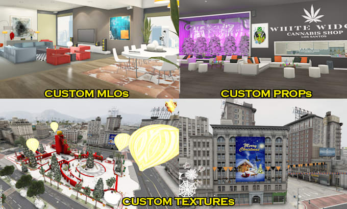 Gig Preview - Customize mlo interior and maps for fivem or gta v