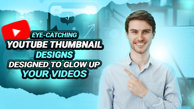 Gig Preview - Create perfect youtube thumbnails to boost your views