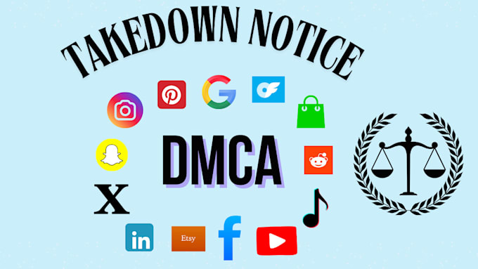 Gig Preview - Remove harassing content from instagram, tiktok, reddit, fb, shopify under dmca