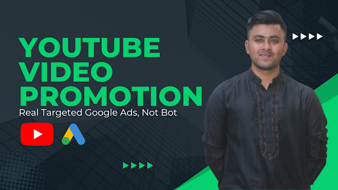 Gig Preview - Promote your youtube video with targeted google ads campaign