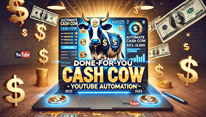 Gig Preview - Offer done for you cash cow youtube automation services