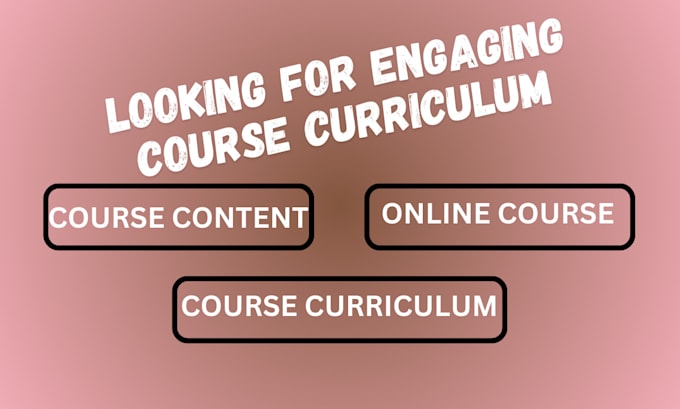 Gig Preview - Create online course content with teachable website