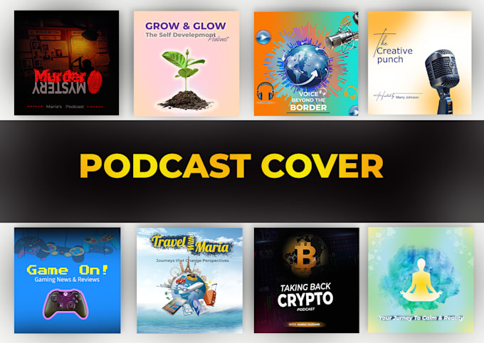 Gig Preview - Unique and engaging podcast covers for your show