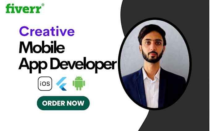 Gig Preview - Develop cross platform mobile apps with flutter for ios and android