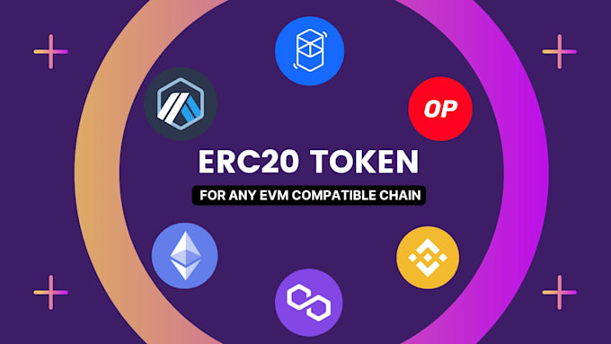 Gig Preview - Create custom erc20, bep20, polygon token smart contracts