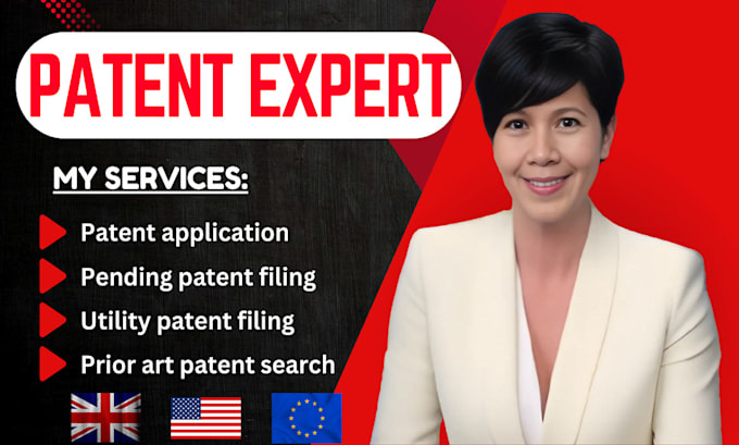 Gig Preview - Draft and file professional patent applications with prior art search