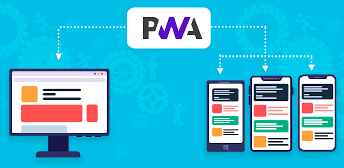 Gig Preview - Convert website to app progressive web app pwa mobile