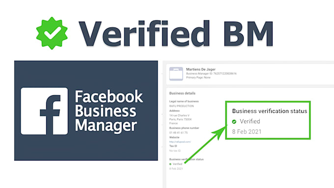 Bestseller - create or provide already USA fully verified business manager on your details