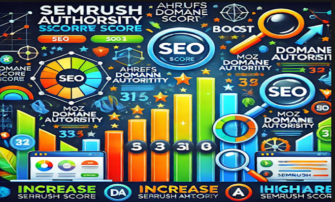 Bestseller - improve your website metrics semrush 60  DR 70 moz da growth