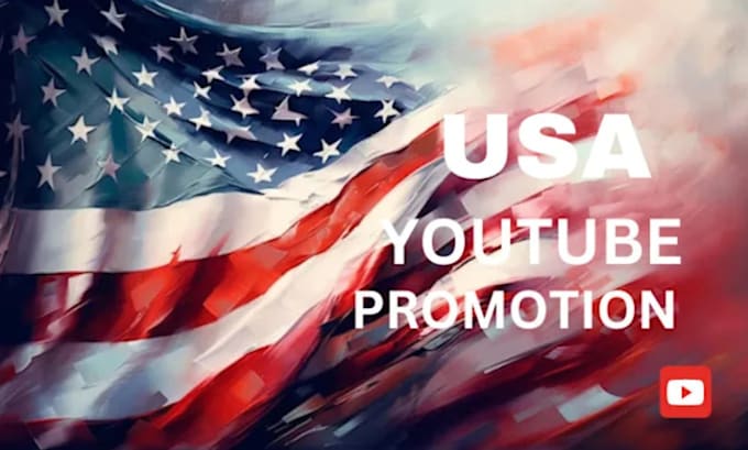 Bestseller - do organic USA youtube video promotion and monetization