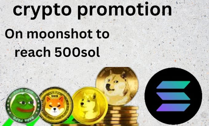 Gig Preview - Raise 500 sol, solana memecoin, pump fun promotion, telegram promotion, twitter