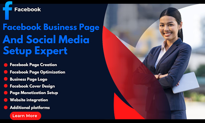 Gig Preview - Facebook business page and social media setup expert