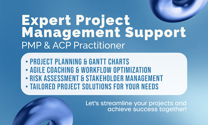 Bestseller - provide expert project management support as a pmp and agile coach