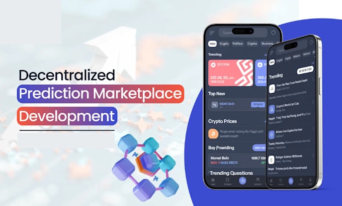 Gig Preview - Build decentralized prediction marketplace prediction website like polymarket