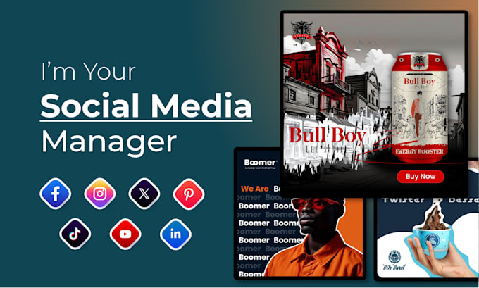 Gig Preview - Be your social media manager