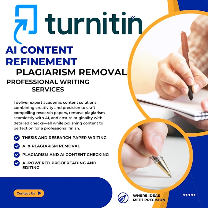 Gig Preview - Humanize ai content, check plagiarism, and craft research and reports