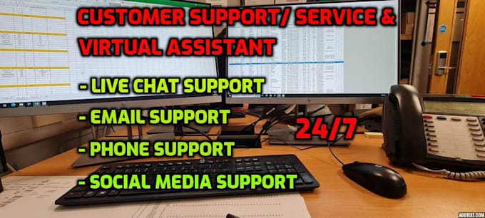 Gig Preview - Be your customer support and virtual assistant