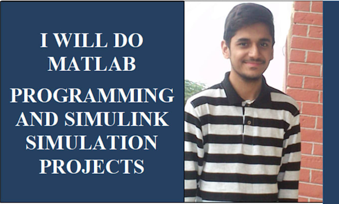 Gig Preview - Help with matlab programming and simulink simulation