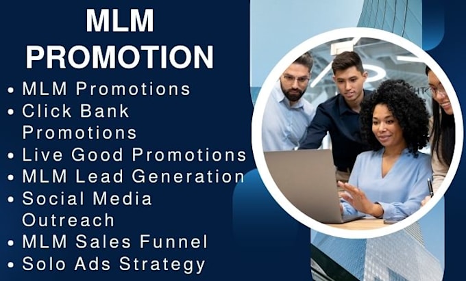 Gig Preview - Superfast affiliate, MLM promotion, MLM leads, network marketing, MLM traffic