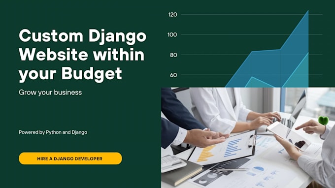 Gig Preview - Provide custom built professional django websites