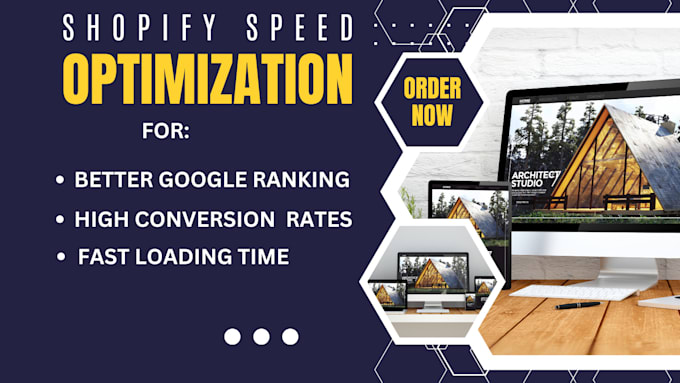 Gig Preview - Boost shopify store speed and optimization for better ranking and  massive sales