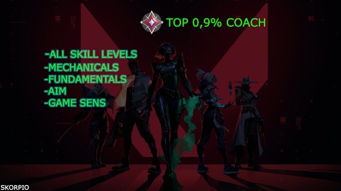 Bestseller - be your valorant professional coach as tier2 pro player