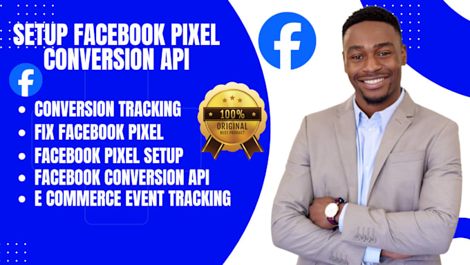 Gig Preview - Setup, fix facebook pixel fb conversion api  goggle analytics ecommerce tracking