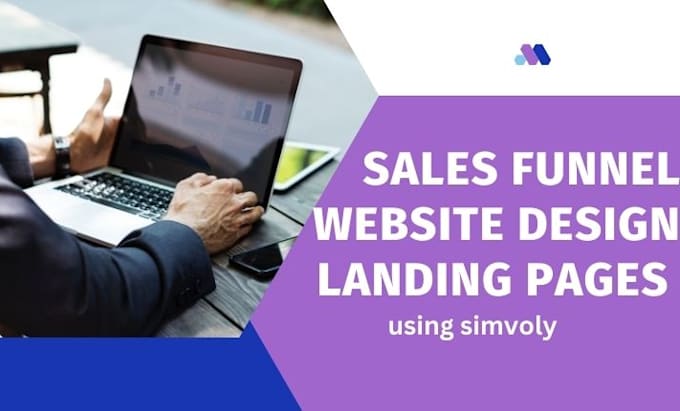 Gig Preview - Develop websites and funnels using simvoly