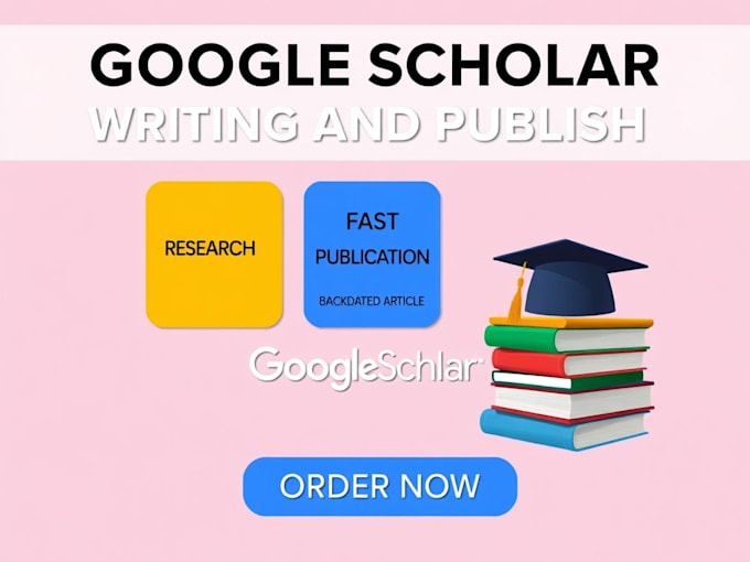 Gig Preview - Write and publish your research article in a google scholar index journal