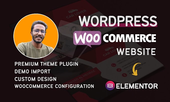 Gig Preview - Design wordpress ecommerce website using elementor and woocommerce online store