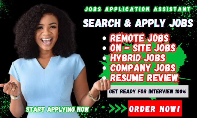 Gig Preview - Find jobs use job app to search and apply to remote jobs using reverse recruit