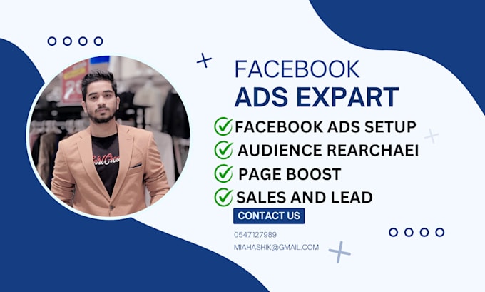 Gig Preview - Do facebook ads camping boost and promote your business