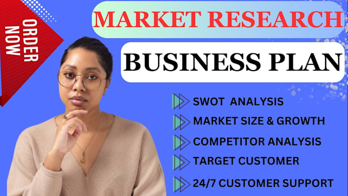 Bestseller - do market research, business plan, swot analysis