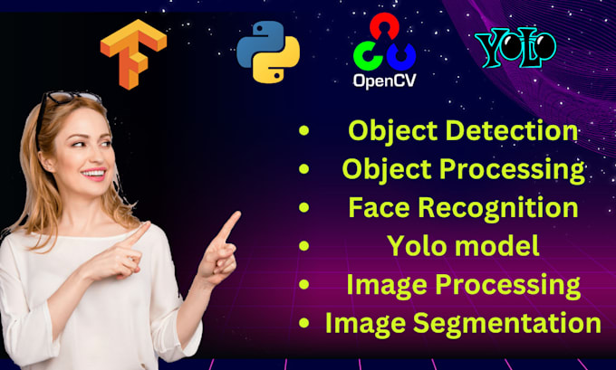 Gig Preview - Do object detection and vision projects using yolo opencv